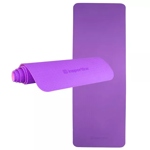 Karimatka inSPORTline Doble 173x61x0,6 cm - fialovo-růžová