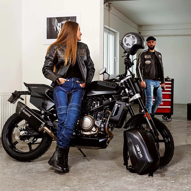 Moto boty W-TEC Feasel - černá