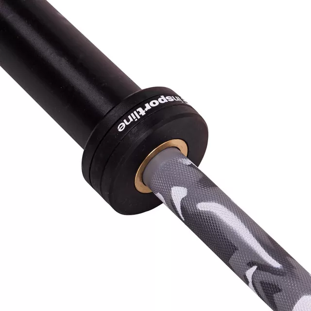 Vzpěračská tyč s ložisky inSPORTline OLYMPIC OB-86 PCMC 220cm/50mm • 20kg • do 675kg • bez objímek