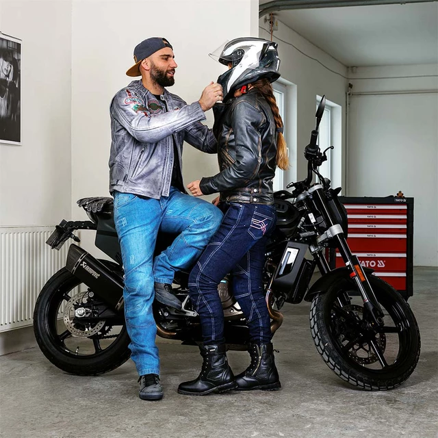 Moto boty W-TEC Feasel - černá