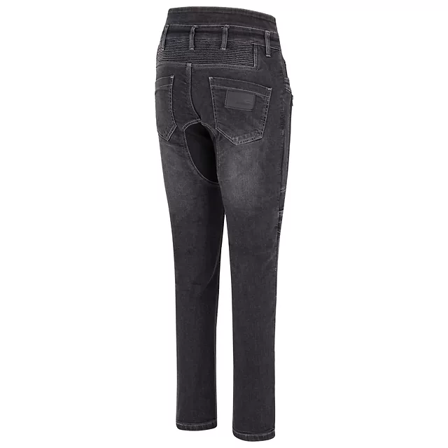 Dámské moto jeansy W-TEC Biterilla Eva Lady - černá