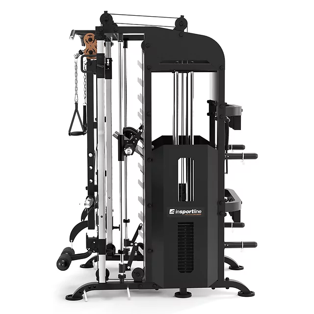 Posilovací stojan inSPORTline Cable Column CC700 - černá