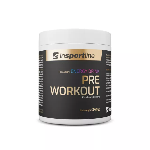 Doplněk stravy inSPORTline Pre Workout 240g