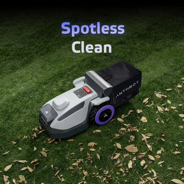 Bezdrátová robotická sekačka Anthbot N8 (1500 m²) se sběračem listí