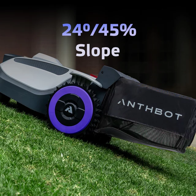 Bezdrátová robotická sekačka Anthbot N8 (1500 m²) se sběračem listí