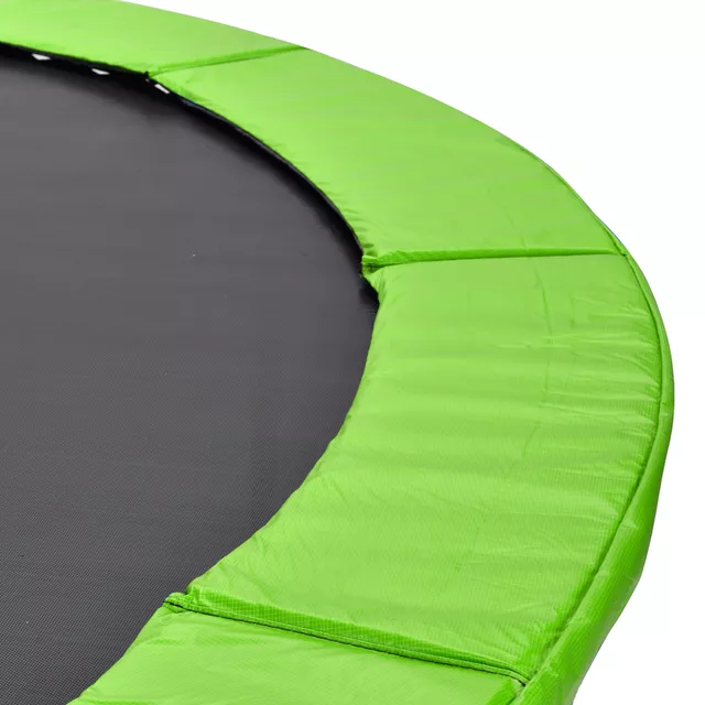 Trampolína s ochrannou sítí a schůdky inSPORTline Irbiso 366 cm