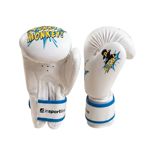 Dětské boxerské rukavice inSPORTline Jabbino - bílá