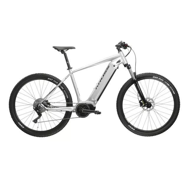 Horské elektrokolo Kross Hexagon Boost 3.0 29" Gen 004 - stříbrná/černá/lesk
