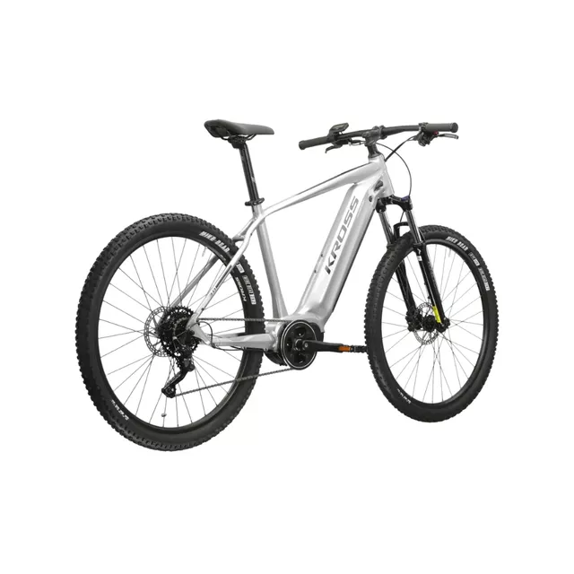 Horské elektrokolo Kross Hexagon Boost 3.0 29" Gen 004 - stříbrná/černá/lesk