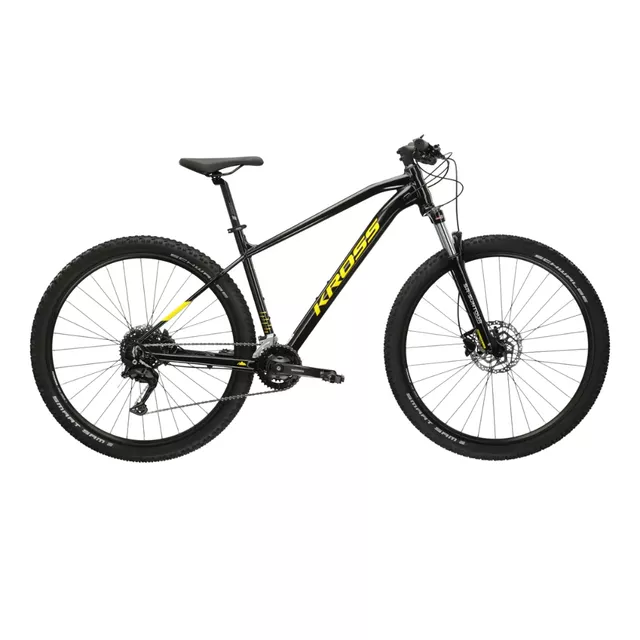Horské kolo Kross Level 2.0 29" Gen 007 - černá/žlutá/lesk