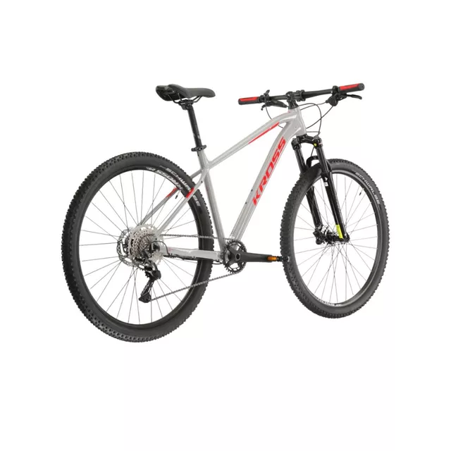 Horské kolo Kross Level 4.0 29" Gen 007 - šedá/červená/lesk