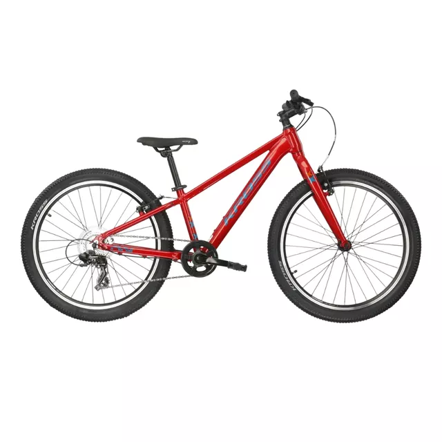 Odlehčené juniorské kolo Kross LEVEL JR 1.0 24" Gen 007 • 130-150 cm • 12 kg