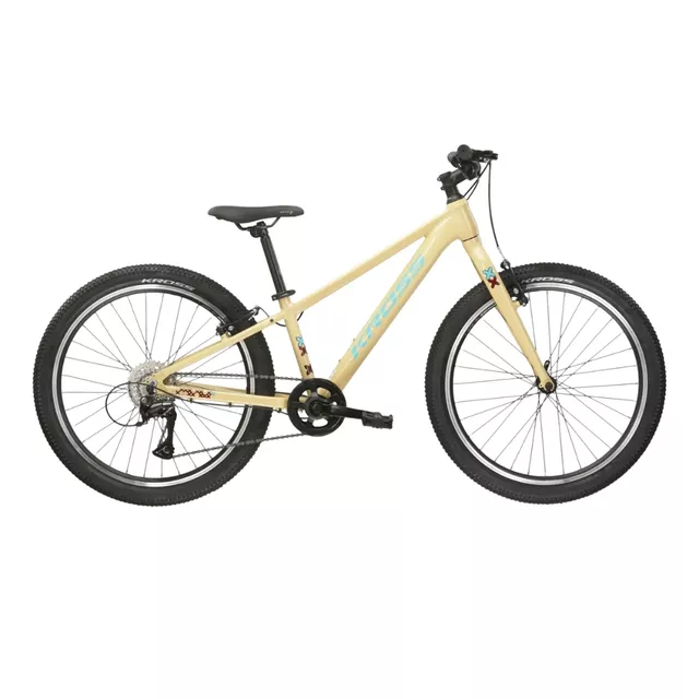 Odlehčené juniorské kolo Kross LEVEL JR 1.0 24" Gen 007 • 130-150 cm • 12 kg