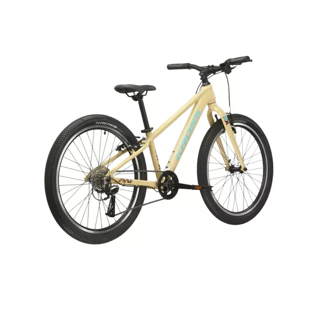 Odlehčené juniorské kolo Kross LEVEL JR 1.0 24" Gen 007 • 130-150 cm • 12 kg