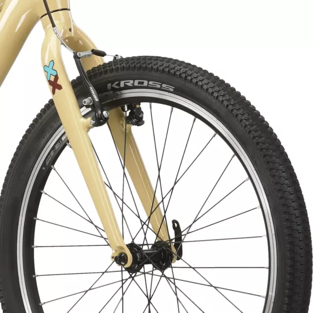 Odlehčené juniorské kolo Kross LEVEL JR 1.0 24" Gen 007 • 130-150 cm • 12 kg