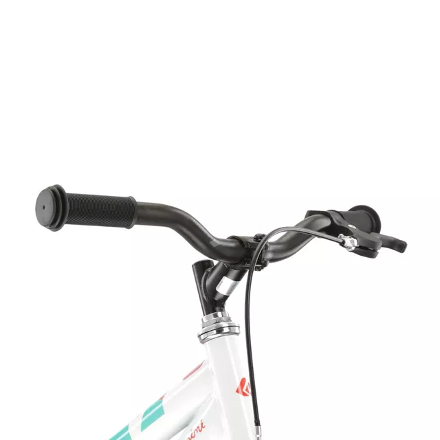 Dětské kolo Kross Mini 3.0 16" Gen 005 • 100-125 cm - bílá/seledynová/korálová/lesk
