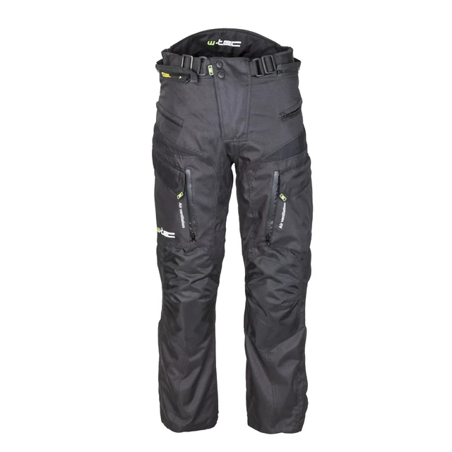 Pánské moto kalhoty W-TEC Kaluzza - černá - černá