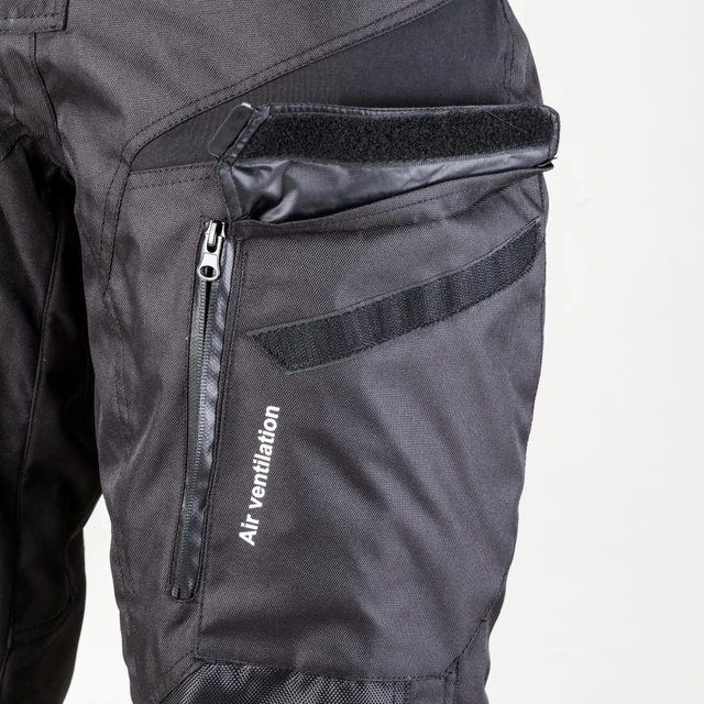 Pánské moto kalhoty W-TEC Kaluzza - černá