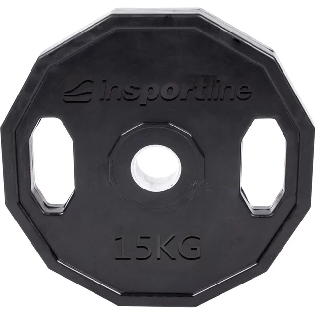 Sada 2x7ks olympijských pogumovaných kotoučů inSPORTline Ruberton 2x 1,25-25 kg