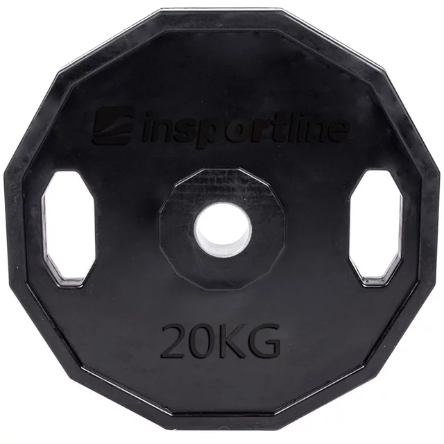 Sada 2x7ks olympijských pogumovaných kotoučů inSPORTline Ruberton 2x 1,25-25 kg