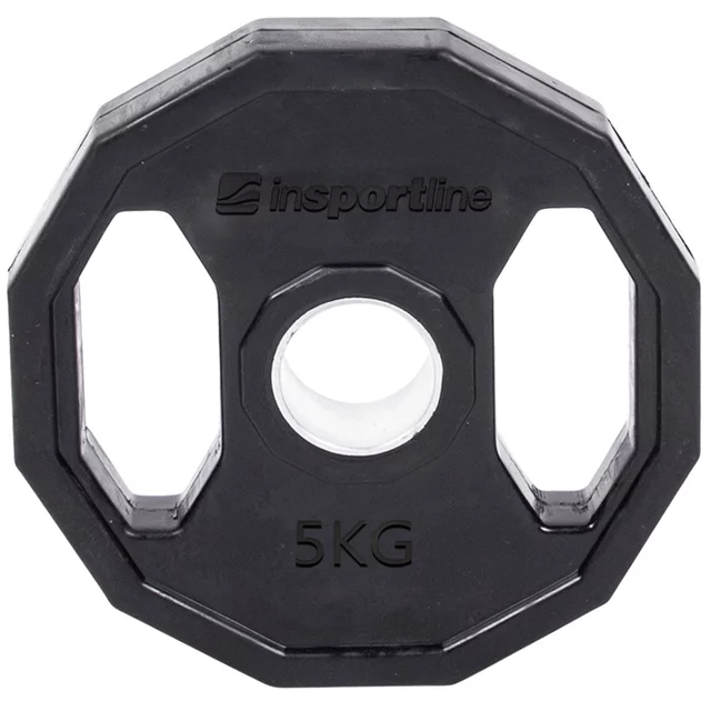 Sada 2x7ks olympijských pogumovaných kotoučů inSPORTline Ruberton 2x 1,25-25 kg