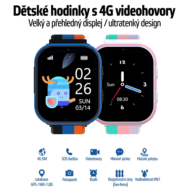 Dětské chytré hodinky inSPORTline Cubbio