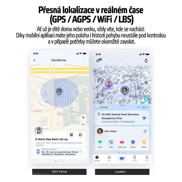 Dětské chytré hodinky inSPORTline Cubbio