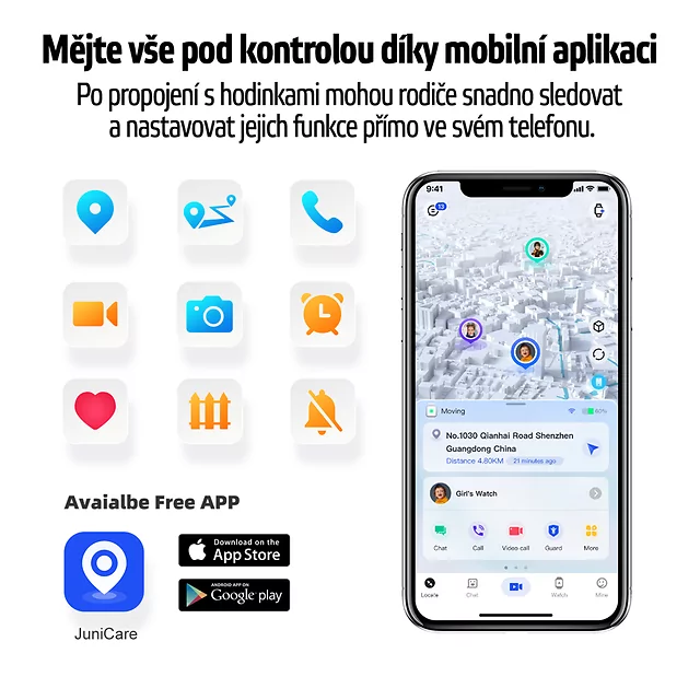 Dětské chytré hodinky inSPORTline Cubbio