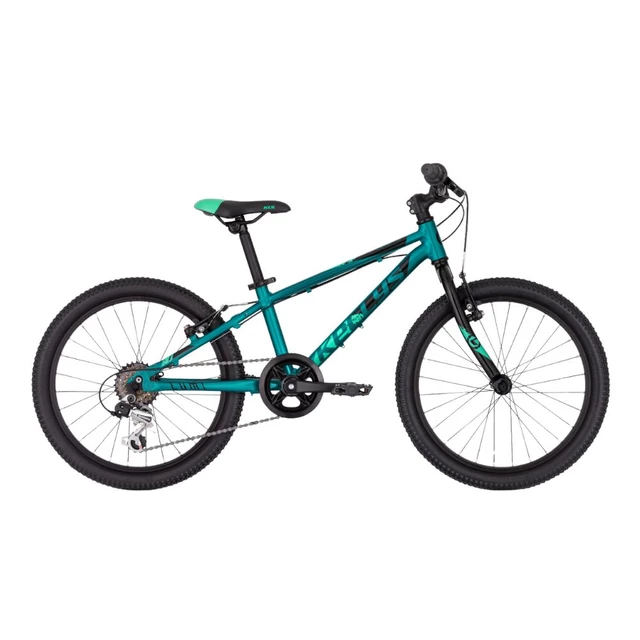 Odlehčené dětské kolo KELLYS LUMI 30 20" 9.0 • 115-135 cm • 9,4 kg - Teal - Teal