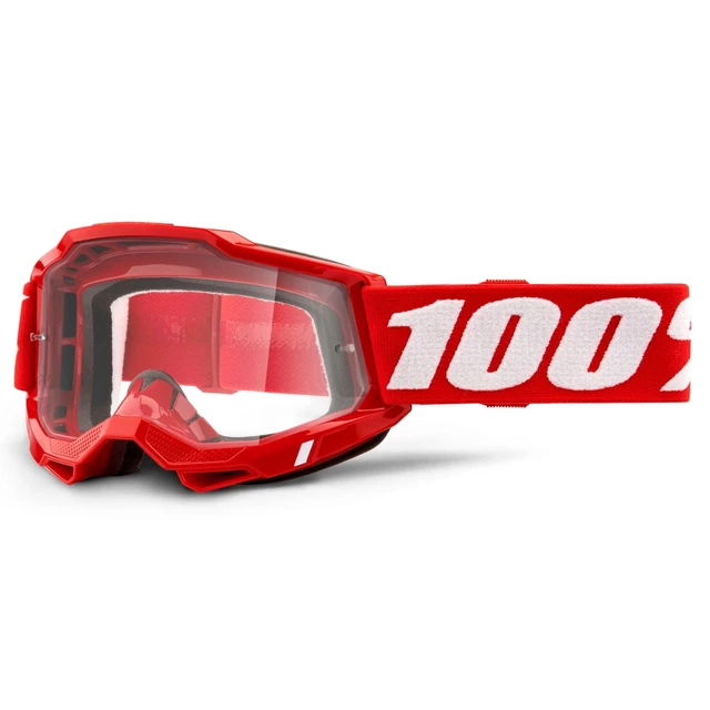 Motokrosové brýle 100% Accuri 2 - Scranton černá, čiré plexi