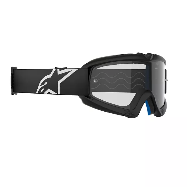 Dětské motokrosové brýle Alpinestars Vision Youth - Corp oranžová, čiré plexi