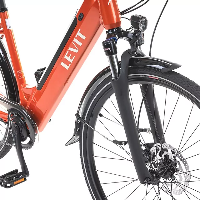 Městské elektrokolo Levit Musca Urban HD 630 28" - Orange Pearl