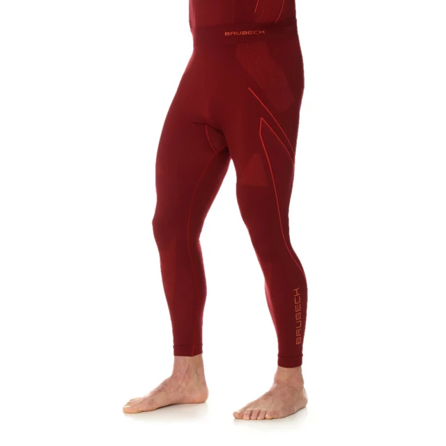 Pánské termo kalhoty Brubeck Thermo - Jeans - Burgundy