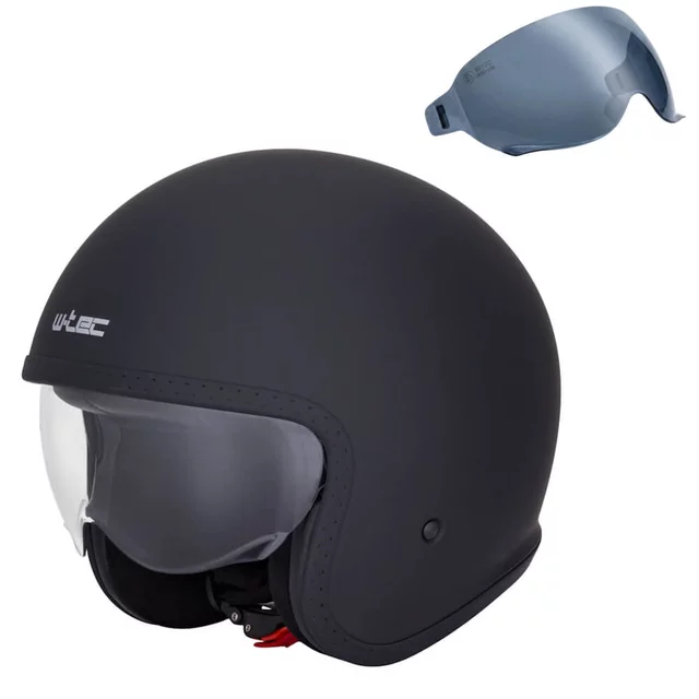 Moto přilba W-TEC Valkorne Noir - matně černá - matně černá