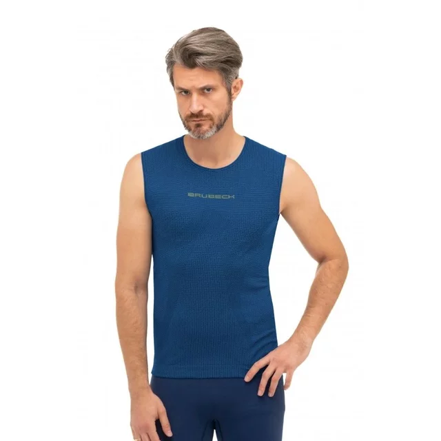 Pánské tílko Brubeck 3D Run PRO - Black