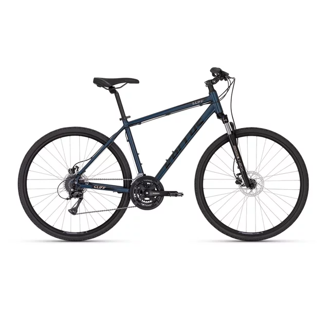 Pánské crossové kolo KELLYS CLIFF 90 28" 10.0 - Thunderstorm Blue