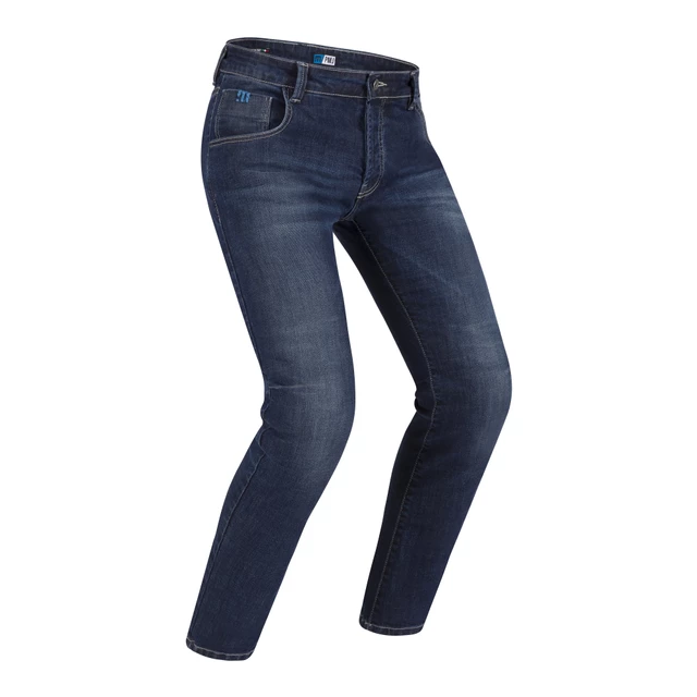Pánské moto jeansy PMJ Rider New - Výprodej - modrá - modrá