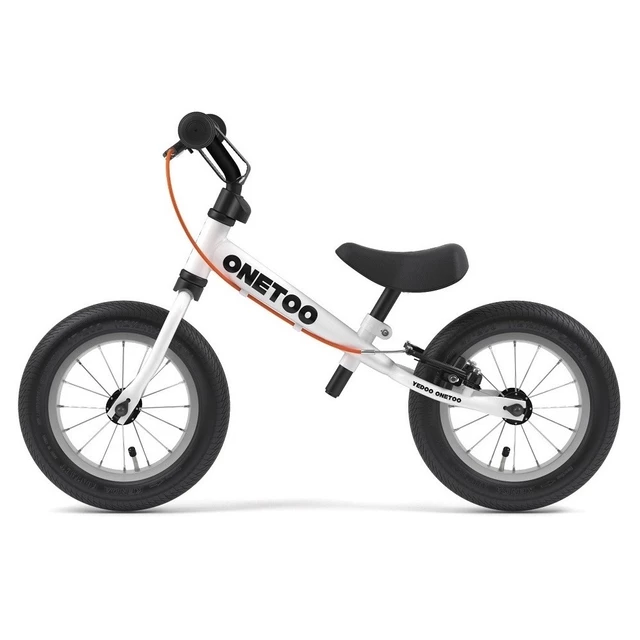 Odrážedlo Yedoo OneToo 12" - Redorange - White