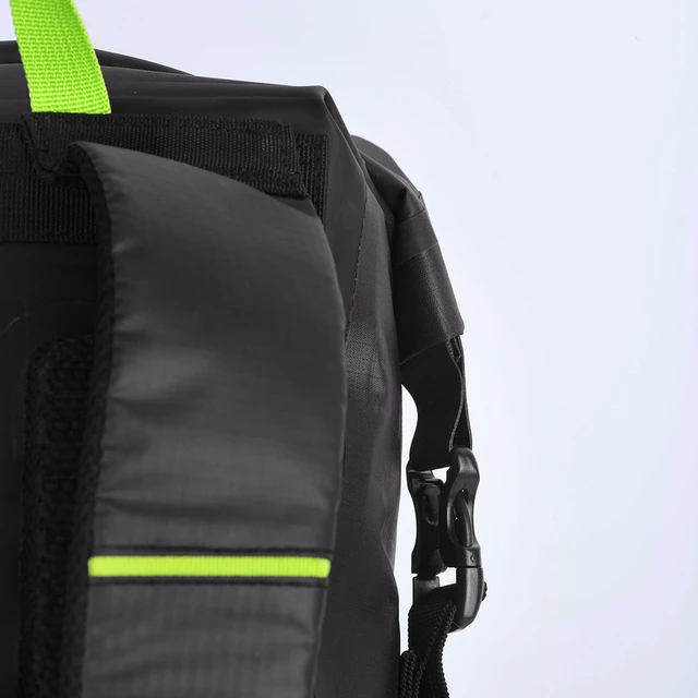 Vodotěsný batoh Oxford Aqua EVO Backpack 12l Black-Green - černá/žlutá fluo