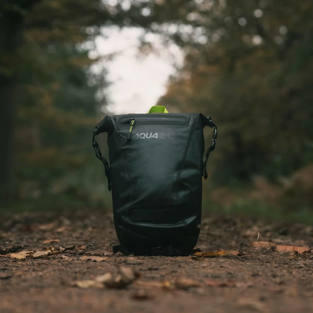 Vodotěsný batoh Oxford Aqua EVO Backpack 12l Black-Green - černá/žlutá fluo