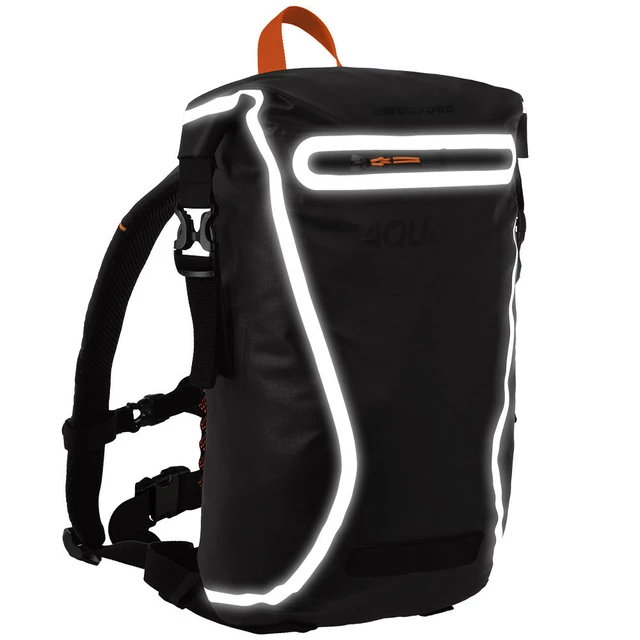 Vodotěsný batoh Oxford Aqua EVO Backpack 22l Black-Orange - černá/oranžová