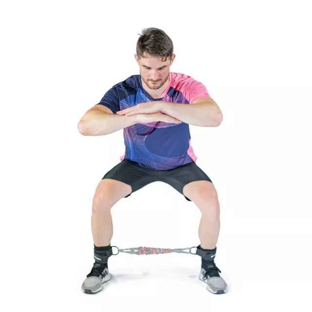 Popruhy na kotníky k věžím a expandérům inSPORTline AWS - 1 pár