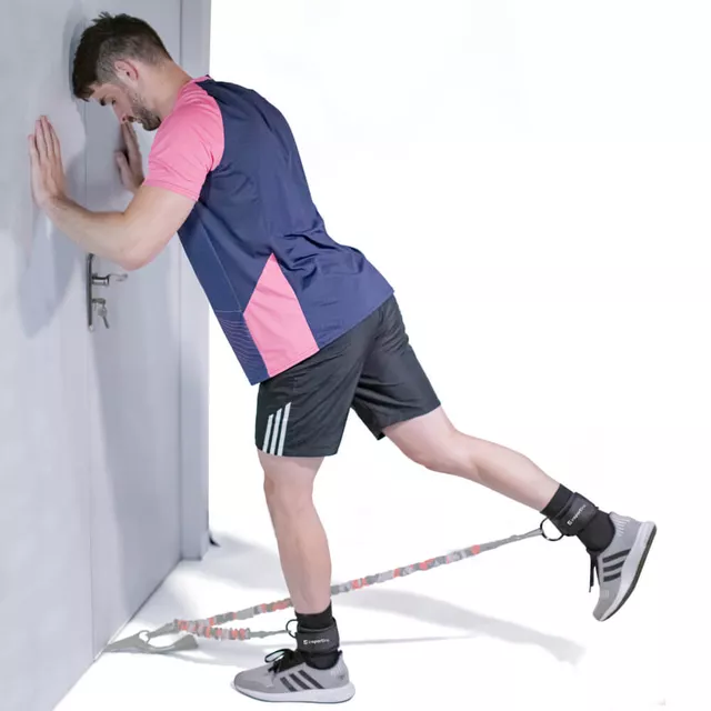 Popruhy na kotníky k věžím a expandérům inSPORTline AWS - 1 pár