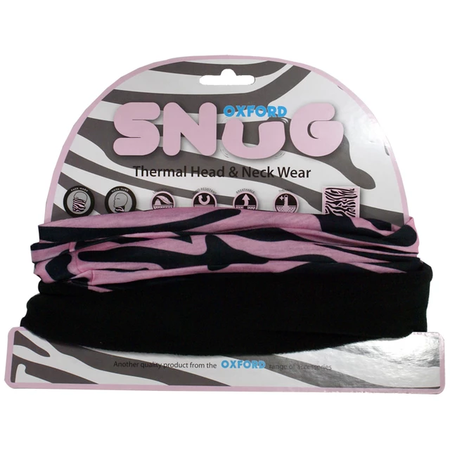 Multifunkční thermo nákrčník Oxford Snug - Black
