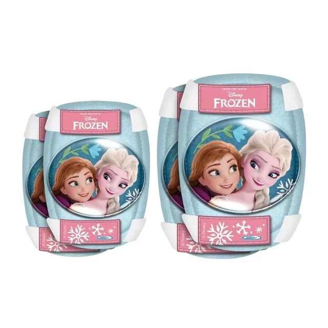 Chrániče loktů a kolen Frozen II - světle modré