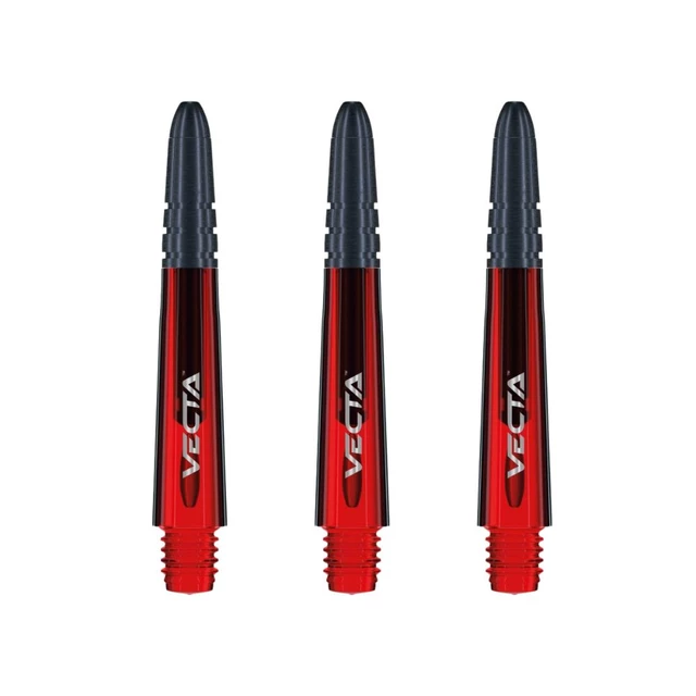 Násadky Winmau Vecta Short - bílá - červená