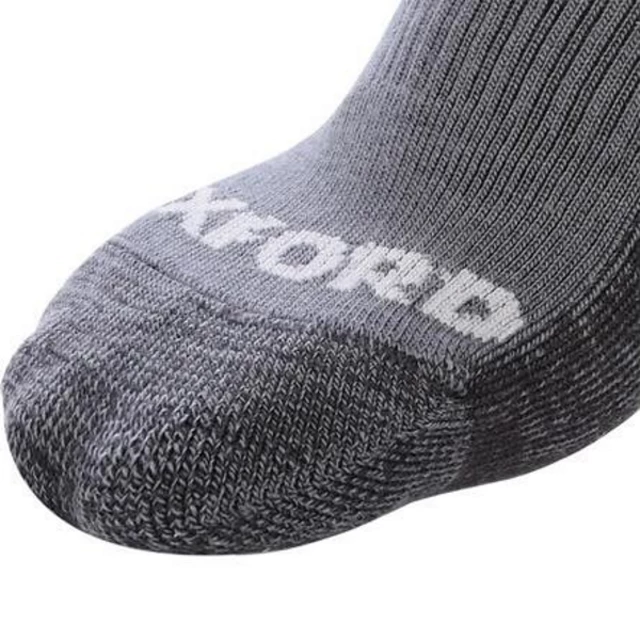 Kompresní ponožky z merino vlny Oxford Merino Oxsocks šedé