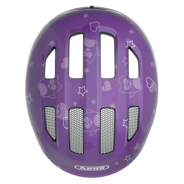 Dětská cyklo přilba Abus Smiley 3.0 - Purple Star