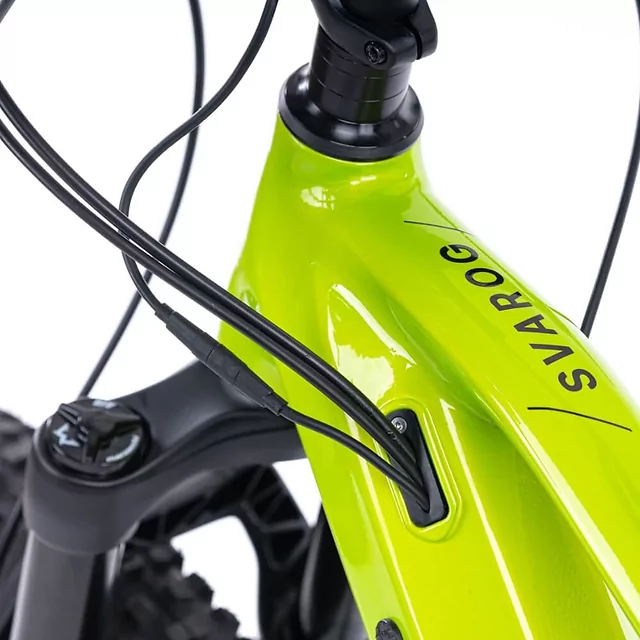 Horské celoodpružené elektrokolo Levit Svarog BF Overstep 630 29"/27,5" - Lime Black Pearl