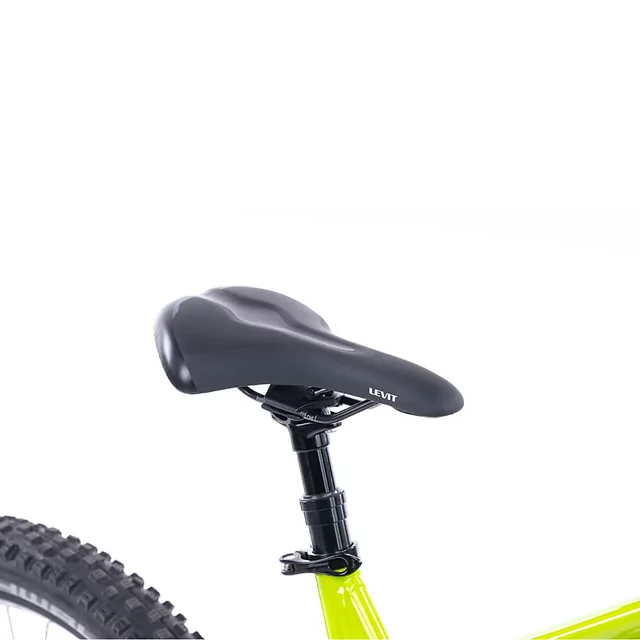 Horské celoodpružené elektrokolo Levit Svarog BF Overstep 630 29"/27,5" - Lime Black Pearl